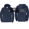 Cal State Park Oceano District Zip Up Hooded Sweatshirt Thumbnail