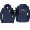Cal State Park Oceano District Zip Up Hooded Sweatshirt Thumbnail