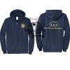 Cal State Park Oceano District Zip Up Hooded Sweatshirt Thumbnail