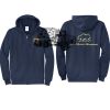 Cal State Park Oceano District Zip Up Hooded Sweatshirt Thumbnail