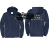 Cal State Park Oceano District Zip Up Hooded Sweatshirt Thumbnail