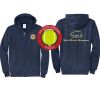 Cal State Park Oceano District Zip Up Hooded Sweatshirt Thumbnail
