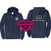 Cal State Park Oceano District Zip Up Hooded Sweatshirt Thumbnail