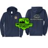 Cal State Park Oceano District Zip Up Hooded Sweatshirt Thumbnail