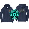 Cal State Park Oceano District Zip Up Hooded Sweatshirt Thumbnail
