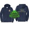 Cal State Park Oceano District Zip Up Hooded Sweatshirt Thumbnail