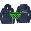 Cal State Park Oceano District Zip Up Hooded Sweatshirt Thumbnail