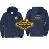 Cal State Park Oceano District Zip Up Hooded Sweatshirt Thumbnail