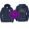 Cal State Park Oceano District Zip Up Hooded Sweatshirt Thumbnail