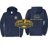Cal State Park Oceano District Zip Up Hooded Sweatshirt Thumbnail