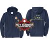 Cal State Park Oceano District Zip Up Hooded Sweatshirt Thumbnail