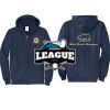 Cal State Park Oceano District Zip Up Hooded Sweatshirt Thumbnail