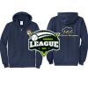 Cal State Park Oceano District Zip Up Hooded Sweatshirt Thumbnail