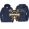 Cal State Park Oceano District Zip Up Hooded Sweatshirt Thumbnail