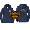 Cal State Park Oceano District Zip Up Hooded Sweatshirt Thumbnail