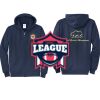 Cal State Park Oceano District Zip Up Hooded Sweatshirt Thumbnail