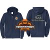 Cal State Park Oceano District Zip Up Hooded Sweatshirt Thumbnail