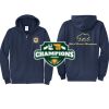 Cal State Park Oceano District Zip Up Hooded Sweatshirt Thumbnail