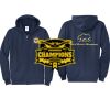 Cal State Park Oceano District Zip Up Hooded Sweatshirt Thumbnail