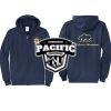 Cal State Park Oceano District Zip Up Hooded Sweatshirt Thumbnail