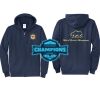 Cal State Park Oceano District Zip Up Hooded Sweatshirt Thumbnail