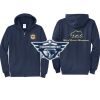 Cal State Park Oceano District Zip Up Hooded Sweatshirt Thumbnail