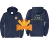 Cal State Park Oceano District Zip Up Hooded Sweatshirt Thumbnail