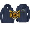 Cal State Park Oceano District Zip Up Hooded Sweatshirt Thumbnail