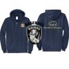 Cal State Park Oceano District Zip Up Hooded Sweatshirt Thumbnail