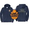 Cal State Park Oceano District Zip Up Hooded Sweatshirt Thumbnail