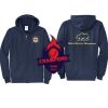 Cal State Park Oceano District Zip Up Hooded Sweatshirt Thumbnail