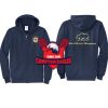 Cal State Park Oceano District Zip Up Hooded Sweatshirt Thumbnail