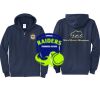 Cal State Park Oceano District Zip Up Hooded Sweatshirt Thumbnail