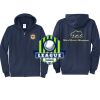 Cal State Park Oceano District Zip Up Hooded Sweatshirt Thumbnail