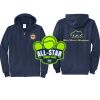 Cal State Park Oceano District Zip Up Hooded Sweatshirt Thumbnail
