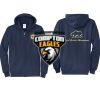Cal State Park Oceano District Zip Up Hooded Sweatshirt Thumbnail
