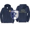 Cal State Park Oceano District Zip Up Hooded Sweatshirt Thumbnail