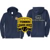 Cal State Park Oceano District Zip Up Hooded Sweatshirt Thumbnail