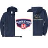 Cal State Park Oceano District Zip Up Hooded Sweatshirt Thumbnail