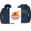 Cal State Park Oceano District Zip Up Hooded Sweatshirt Thumbnail