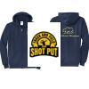 Cal State Park Oceano District Zip Up Hooded Sweatshirt Thumbnail
