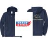 Cal State Park Oceano District Zip Up Hooded Sweatshirt Thumbnail