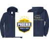 Cal State Park Oceano District Zip Up Hooded Sweatshirt Thumbnail