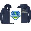 Cal State Park Oceano District Zip Up Hooded Sweatshirt Thumbnail