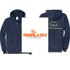 Cal State Park Oceano District Zip Up Hooded Sweatshirt Thumbnail