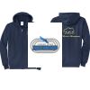 Cal State Park Oceano District Zip Up Hooded Sweatshirt Thumbnail