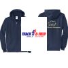 Cal State Park Oceano District Zip Up Hooded Sweatshirt Thumbnail