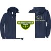Cal State Park Oceano District Zip Up Hooded Sweatshirt Thumbnail
