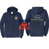 Cal State Park Oceano District Zip Up Hooded Sweatshirt Thumbnail