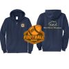 Cal State Park Oceano District Zip Up Hooded Sweatshirt Thumbnail